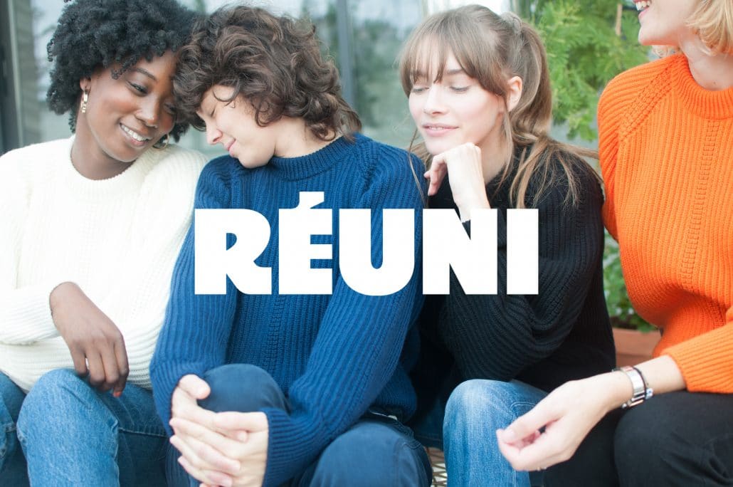 Reuni mannequins en cardigan